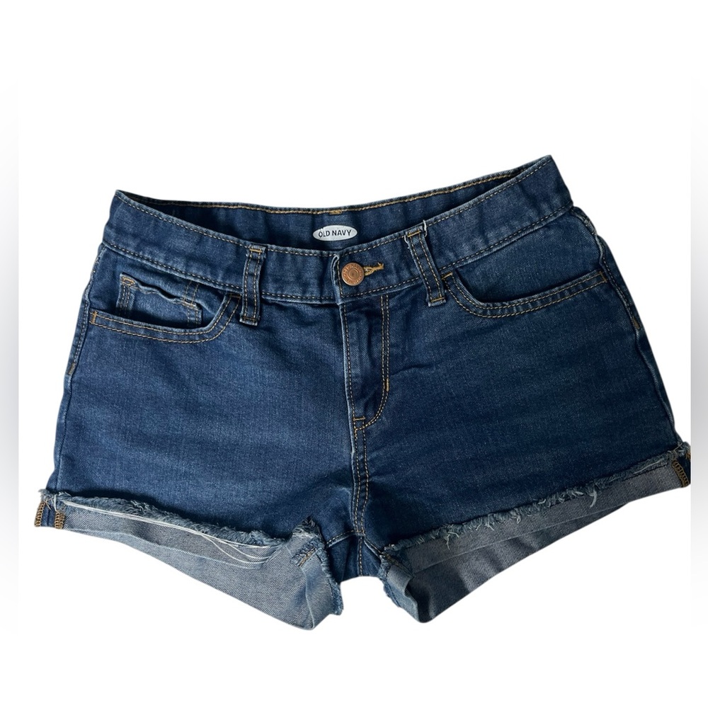 Old Navy Girls’ Denim cuffed Shorts Size 14